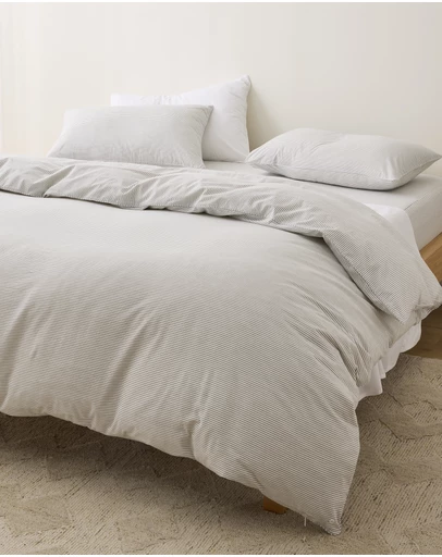 Sheet Society - Leo Washed Cotton Quilt Cover Set