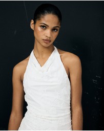 Lover - Agnes Burnout Mini Dress