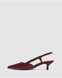 Verali - Lucas Slingback Kitten Heels