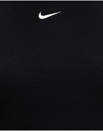 Nike - Sportswear Chill Knit Tight Cropped Mini-Rib Tank Top
