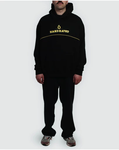 Hard Rated - Piped Hoodie