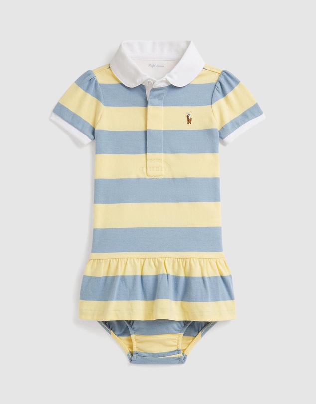 Polo Ralph Lauren - Rugby Stripe Knit Dresses - Babies