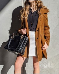 Belle & Bloom - Ex-Boyfriend Wool Blend Coat