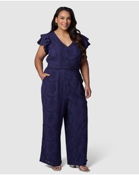 Something 4 Olivia - Layla Broderie Jumpsuit