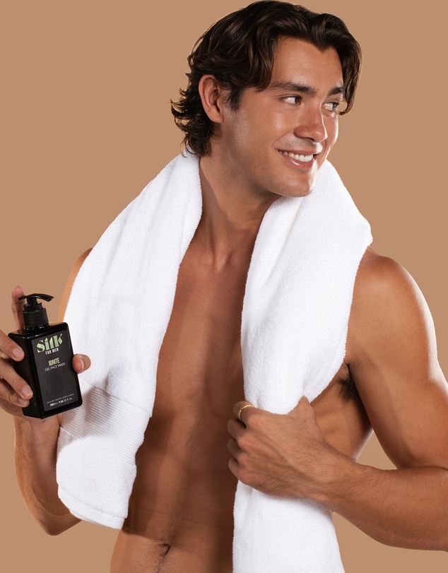 Silk Oil of Morocco - Silk for Men IGNITE Gel Face Wash