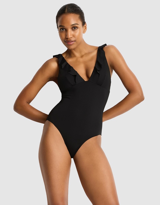 Sea Level Australia - Essentials Frill One Piece