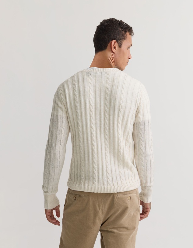 Oxford - Bruno Wool Cable Knit
