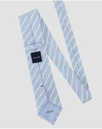 Abelard - Pale Linen Stripe Tie