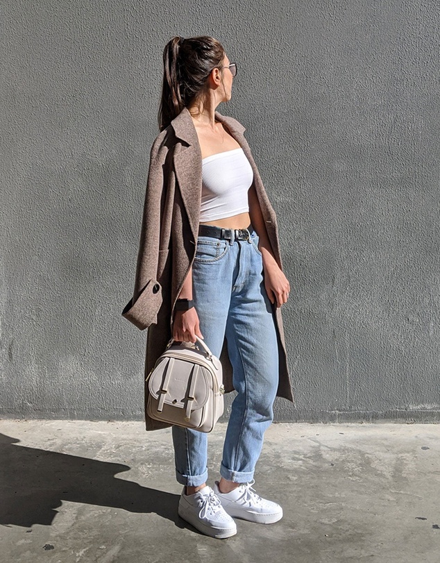 Belle & Bloom - Rumour Has It Oversized Wool Blend Coat