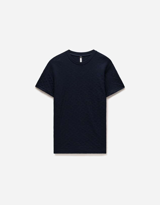 Calibre - Monogram Jacquard T-shirt Navy