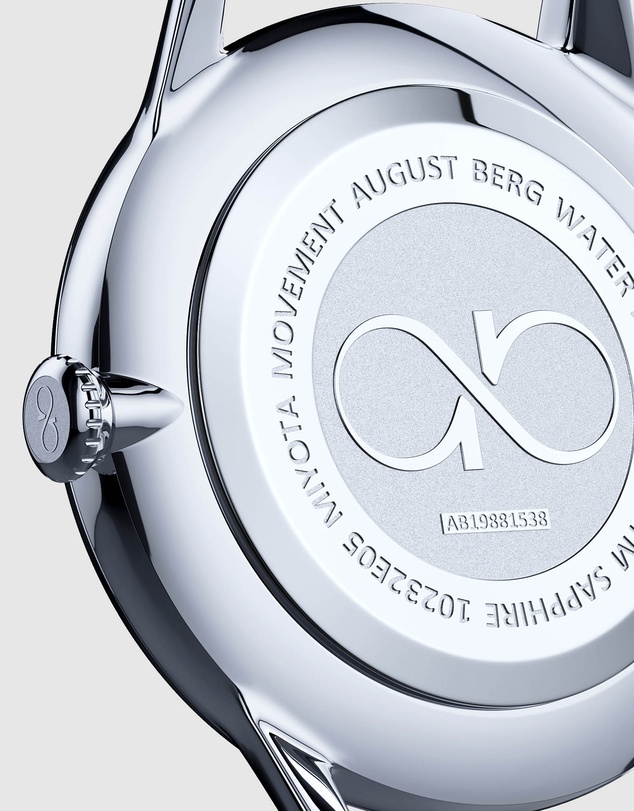 August Berg - Serenity 32mm Stainless Steel Mesh Watch