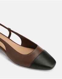 Wittner - Dame Leather Slingback Flats