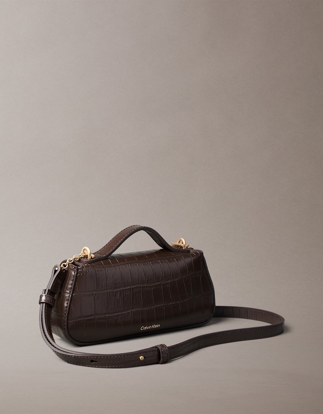 Calvin Klein - Croc Embossed Crossbody Bag