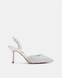 ALDO - Eleonore Textured Slingback Heels