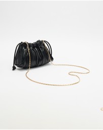 Calvin Klein - Drawstring Plisse Conv Mini CB Pouch