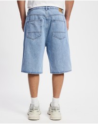S Double - Denim Standard Shorts