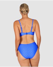 Baku Swimwear - Parisian Summer D/E Underwire Wrap Bikini Bra Top