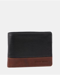 Pierre Cardin - Pierre Cardin Leather 2-Tone Men's Tri-Fold Wallet