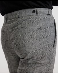 Calibre - Glen Check Suit Pants Grey