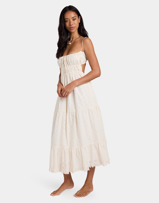 Billabong - Womens Simply Sweet Broderie Maxi Dress