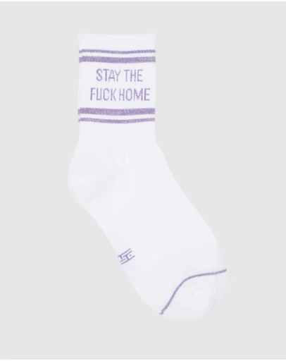 High Heel Jungle - Stay The F Home Socks