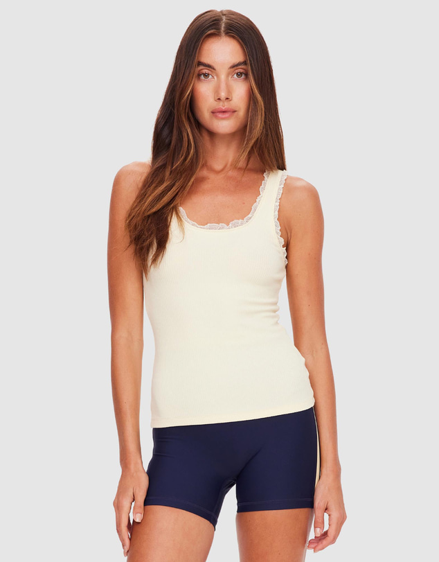 The Upside - Del Rey Pointelle Tank Top