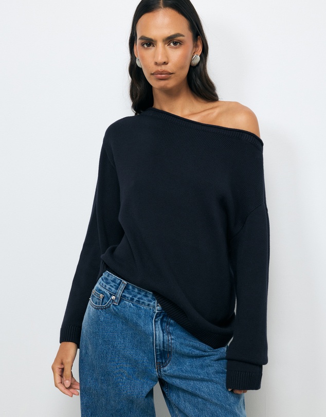 AERE - Nika Cotton Cashmere Knit Jumper