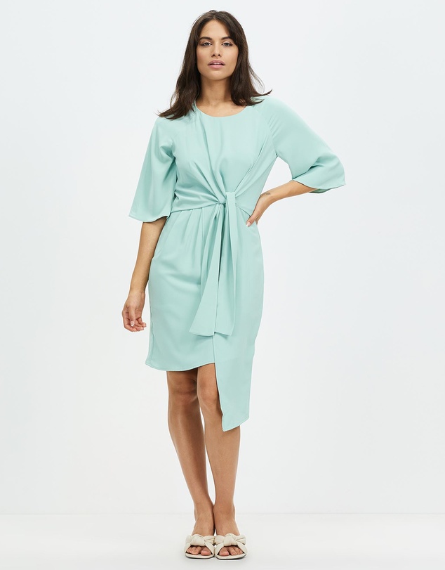 Honey and Beau - Don't Be Shy Tie Dress