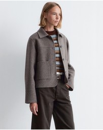 & Other Stories - Collared Wool Jacket