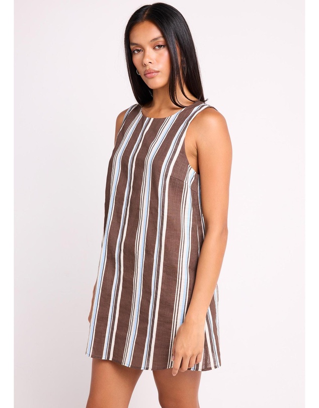 Subtitled - Tyra Stripes Mini Dress