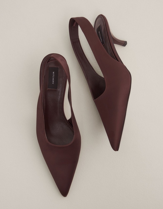 Witchery - Fleur Satin Heels
