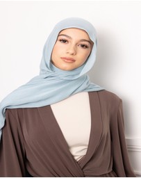 Mod Squad - Double Stitch Hijab- Sky