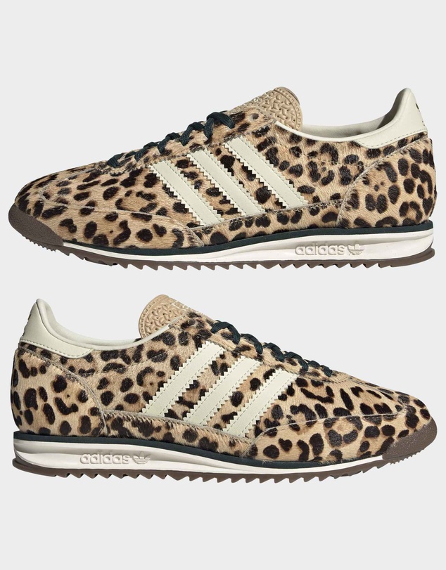 adidas Originals - Leopard Print SL 72 OG Shoes Womens