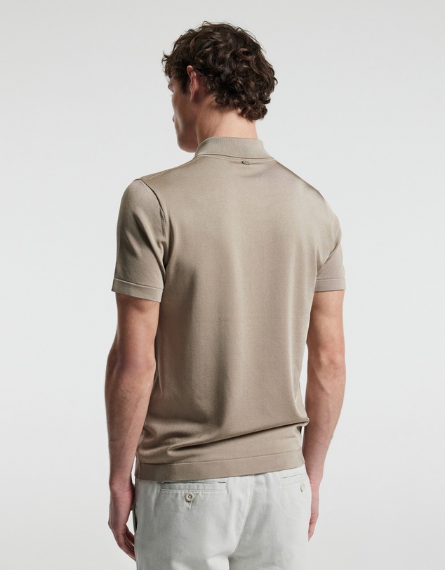 Calibre - Shiny Rayon Polo Stone
