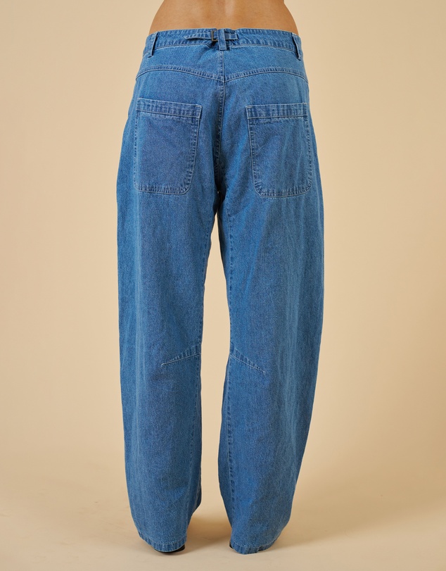 CAMIXA - Aosta Linen Barrel Pants