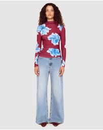 MINKPINK - Fiorella Mesh Top