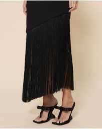 CHANCERY - Violet Asymmetric Fridge Midi Dress