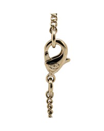 Pre-Loved by Azura Reborn - Pre-Loved Gold Plated CC Faux Pearl Pendant Necklace