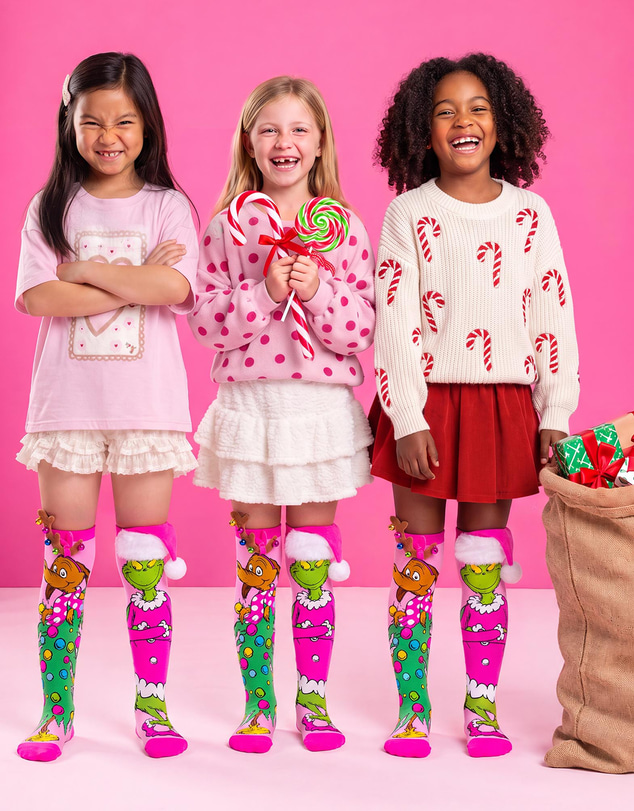 MADMIA - Pretty In Grinch Socks - Kids