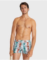 Aqua Blu Australia - Boa Lycra Swim Shorts