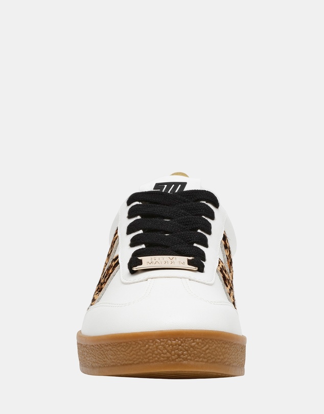 Steve Madden - Degree White/Leopard Sneakers