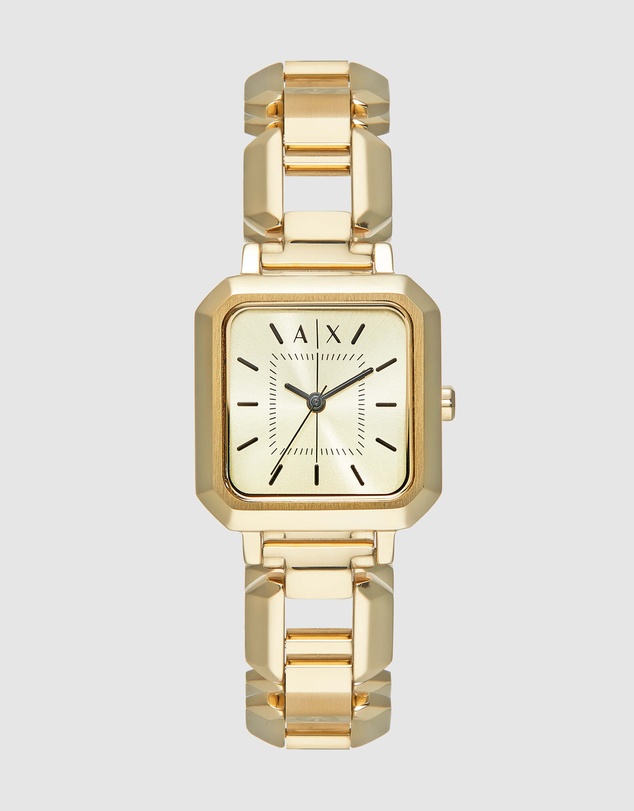Armani Exchange - Gold Tone Analogue Watch