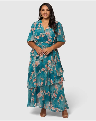 Pink Dusk by Curve Project - Hypnotic Maxi Dress