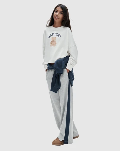 GAP - Vintage Soft Varsity Baggy Pants - Teens