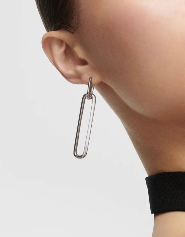PDPAOLA - Rodeo Drop Silver Earrings