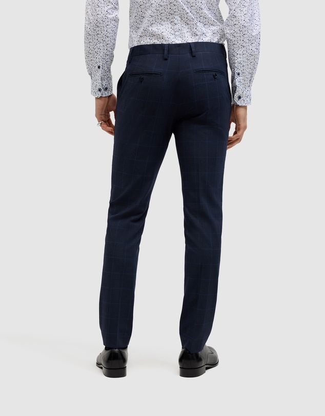 Politix - Connor Windowpane Tailored Pant