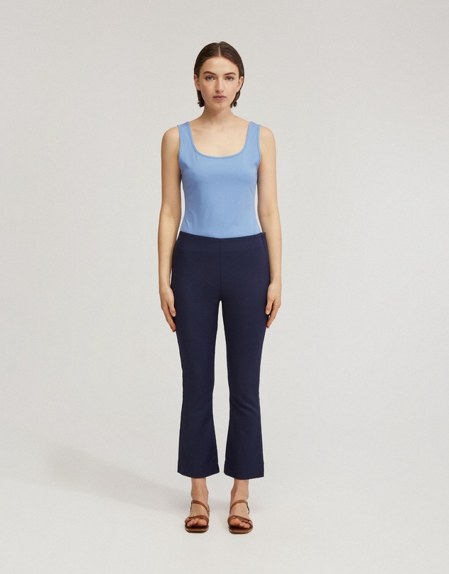Oxford - Blade Cropped Flared Pants