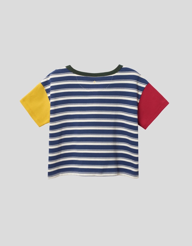 Goldie + Ace - Oversized Stripe T-Shirt - Babies-Kids