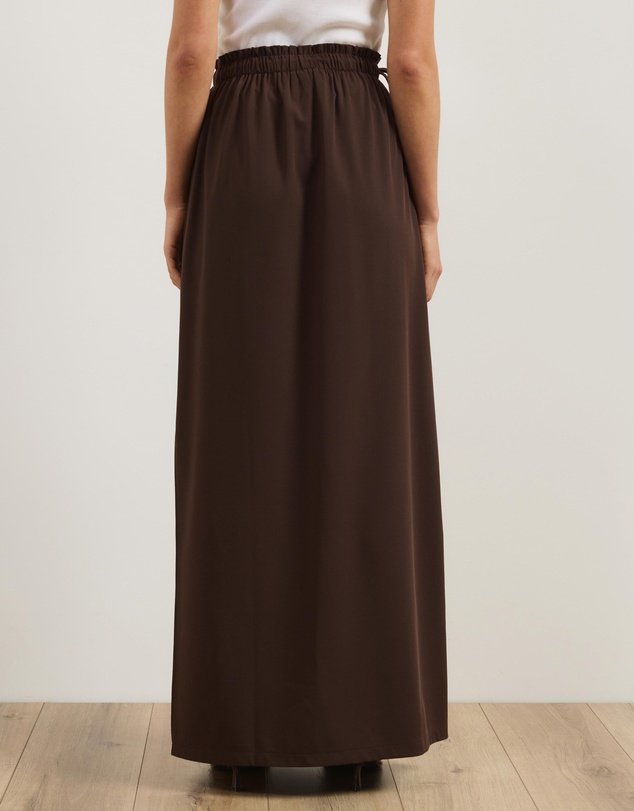 Atmos&Here - Rhea Drapey Maxi Skirt with Tie Detail at Waist