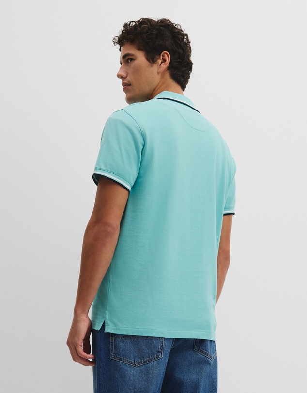 Country Road - Australian Cotton Cr Logo Pique Polo